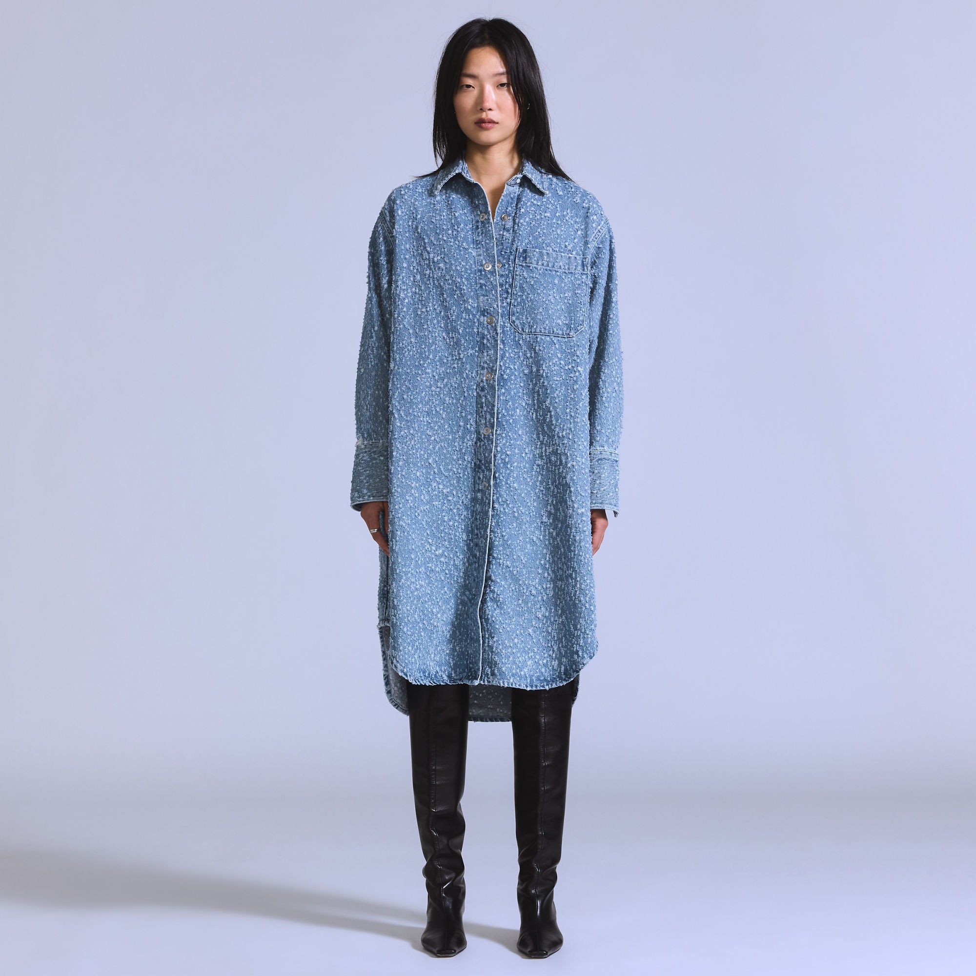 LEVI'S® BLUE TAB™ WOMEN'S DENIM SHIRT DRESS - BLUE
