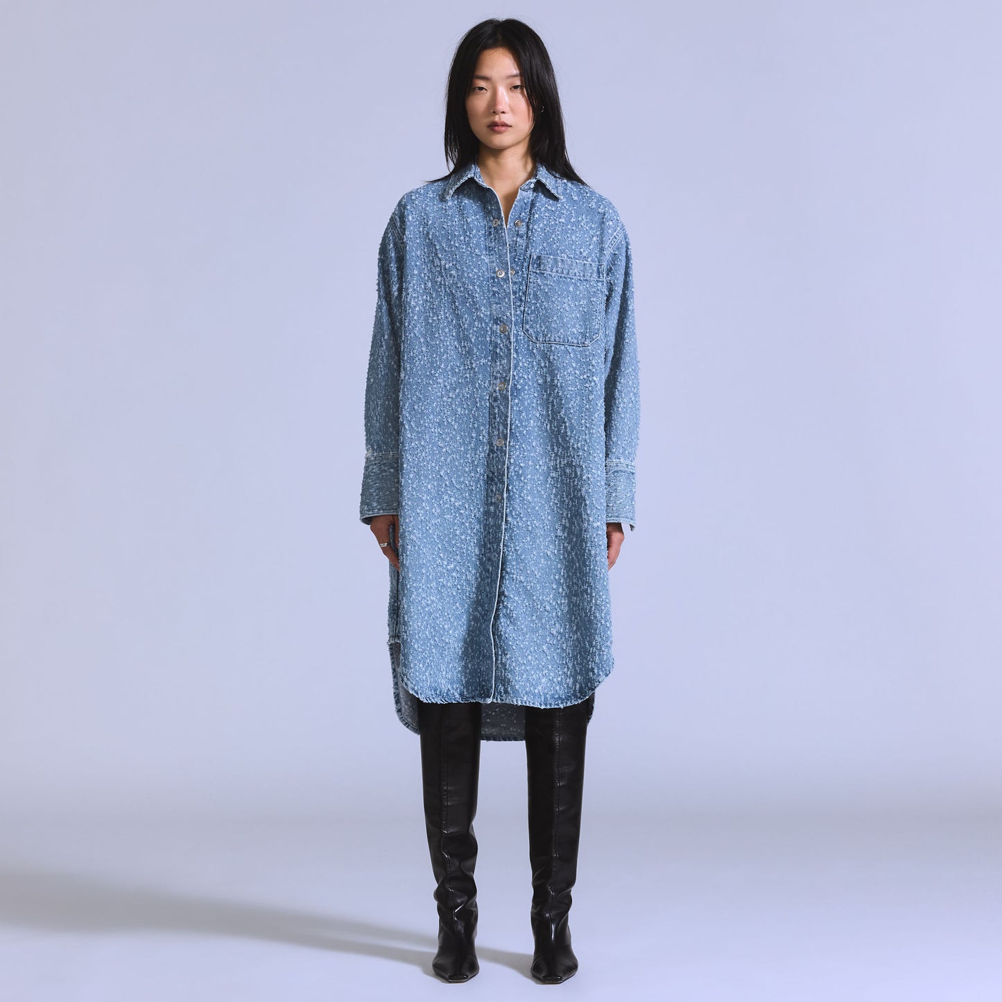 LEVI'S® BLUE TAB™ WOMEN'S DENIM SHIRT DRESS - BLUE
