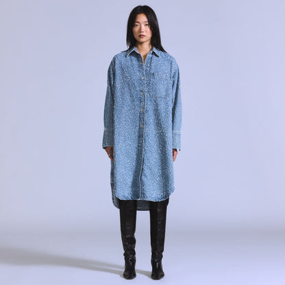 LEVI'S® BLUE TAB™ WOMEN'S DENIM SHIRT DRESS - BLUE
