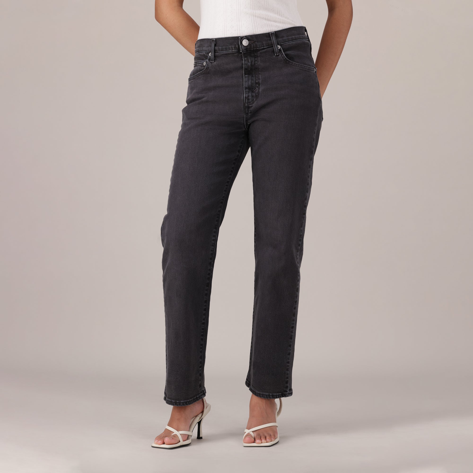 Levi's® Women's Easy Dad Jeans - Grey