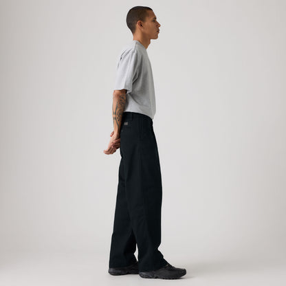 LEVI'S® MEN'S LOOSE PLEATED WORK CHINOS - BLACK