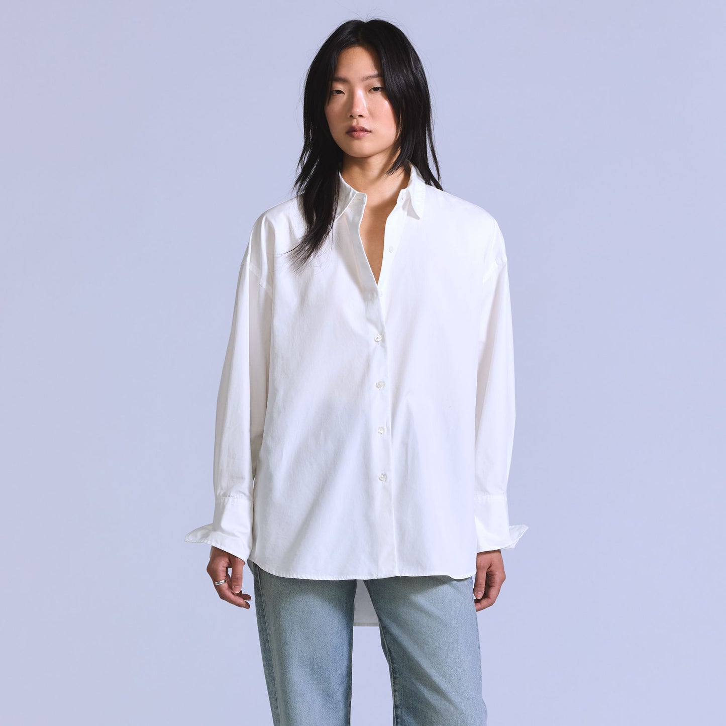 LEVI'S® BLUE TAB™ WOMEN'S LONG-SLEEVE WOVEN SHIRT - NEUTRAL