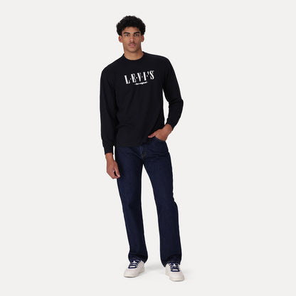 LEVI'S® MEN'S 555™ RELAXED STRAIGHT JEANS - DARK WASH
