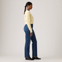 LEVI'S® WOMEN'S 501® CURVE JEANS - MED INDIGO - WORN IN