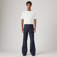LEVI’S® X SACAI BELTED FLARE PANTS - RIGID BLUE