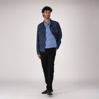 LEVI'S® MEN'S TRUCKER JACKET - DARK INDIGO - WORN IN