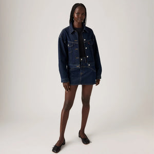 LEVI'S® WOMEN'S WESTERN ICON SKIRT - DARK INDIGO FLAT FINISH