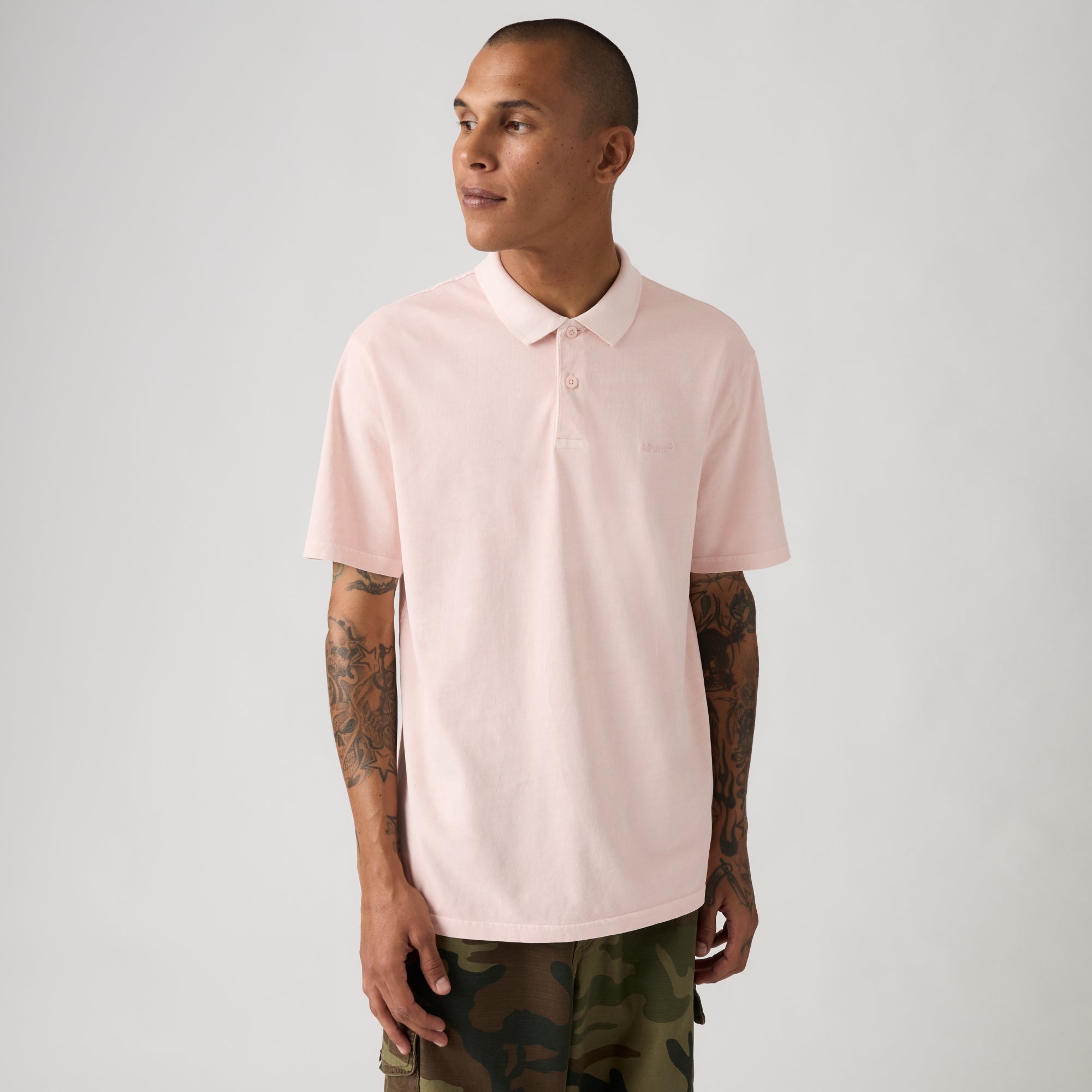 LEVI'S® MEN'S AUTHENTIC POLO - PINK