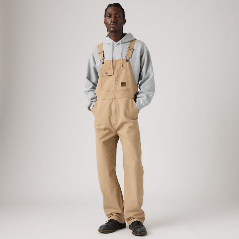 LEVI'S® MEN'S LOOSE OVERALLS - BROWNS