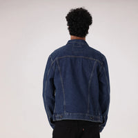 LEVI'S® MEN'S TRUCKER JACKET - DARK INDIGO - WORN IN