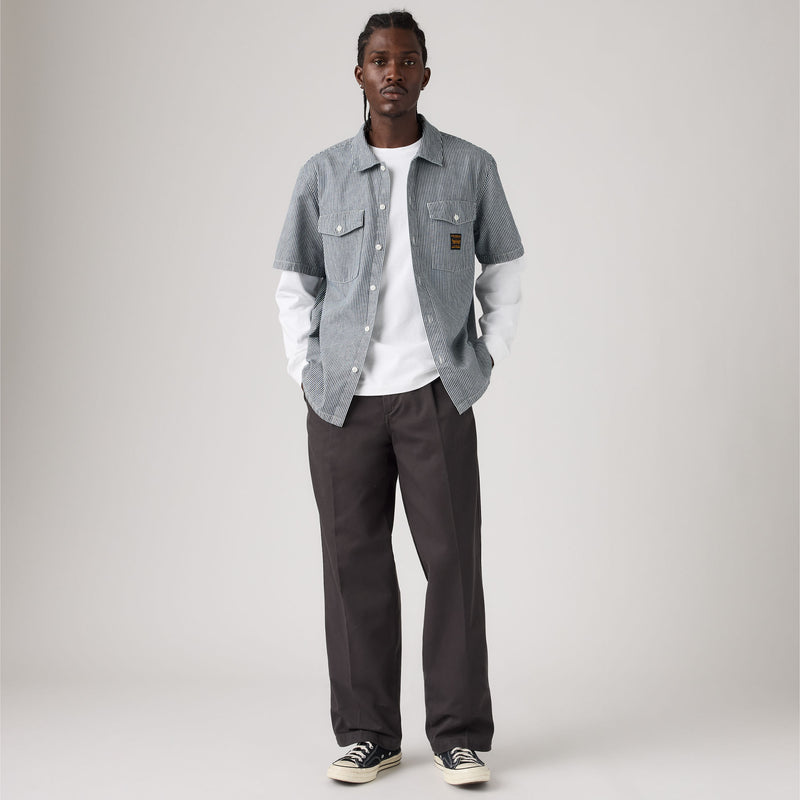 LEVI'S® MEN'S LOOSE PLEATED WORK CHINOS - GREY