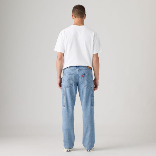 LEVI'S® MEN'S 555™ RELAXED CARPENTER - MED INDIGO - FLAT FINISH