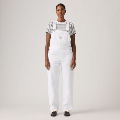 LEVI'S® WOMEN'S VINTAGE DENIM OVERALLS - WHITE