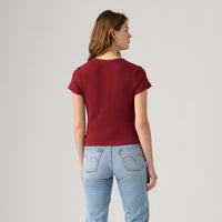 LEVI'S® WOMEN'S RORY BUTTON-THROUGH SHIRT - RED