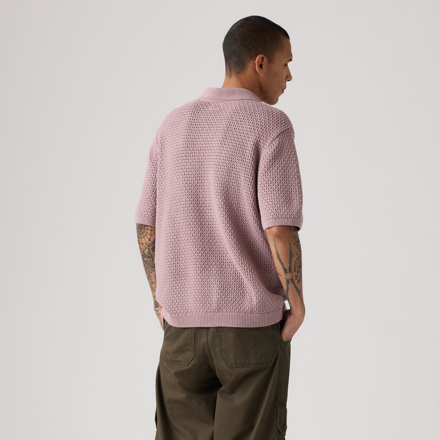 LEVI'S® MEN'S DILLON OPEN COLLAR POLO - MULTI-COLOR