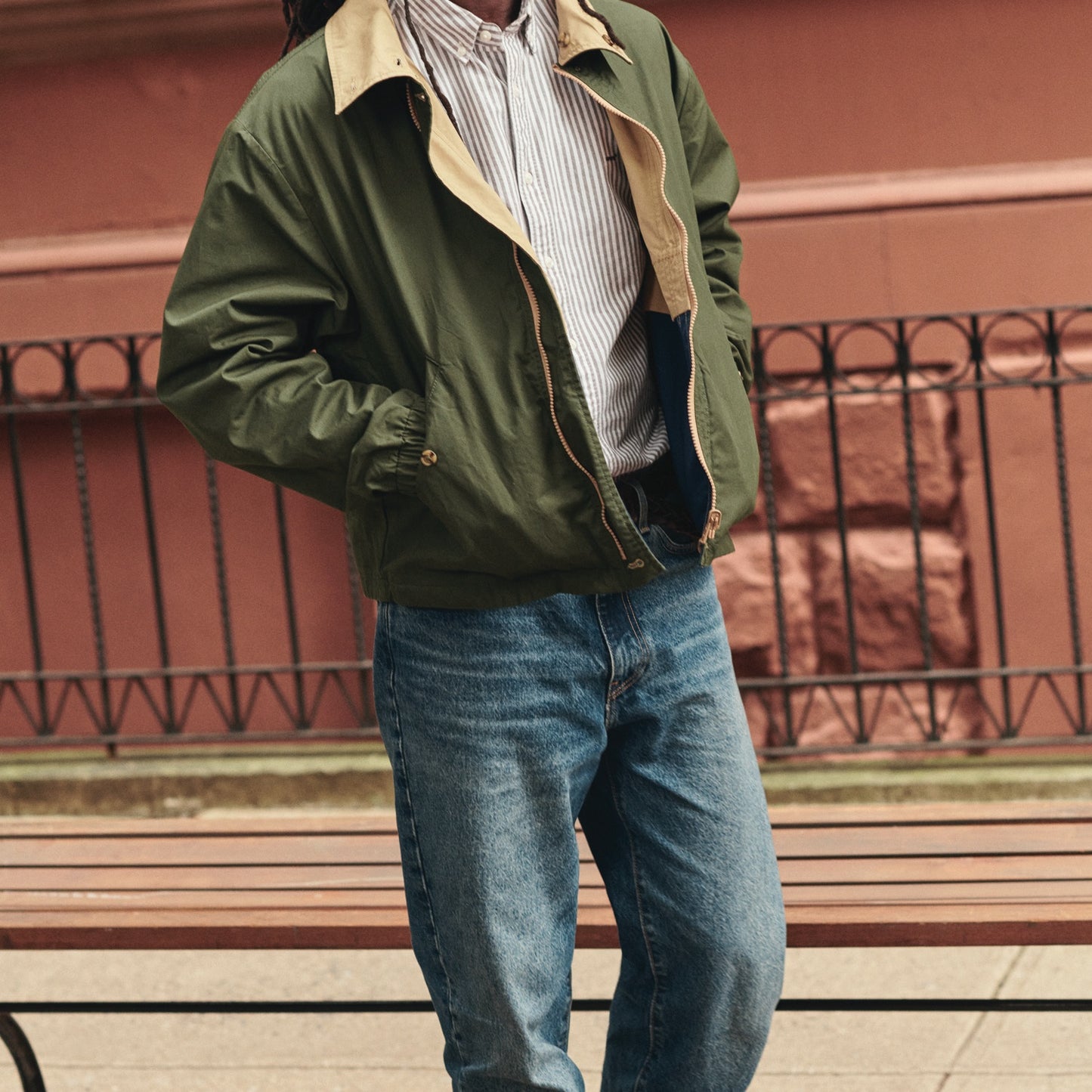 LEVI'S® MEN'S REX REVERSIBLE CANVAS JACKET - NEUTRAL