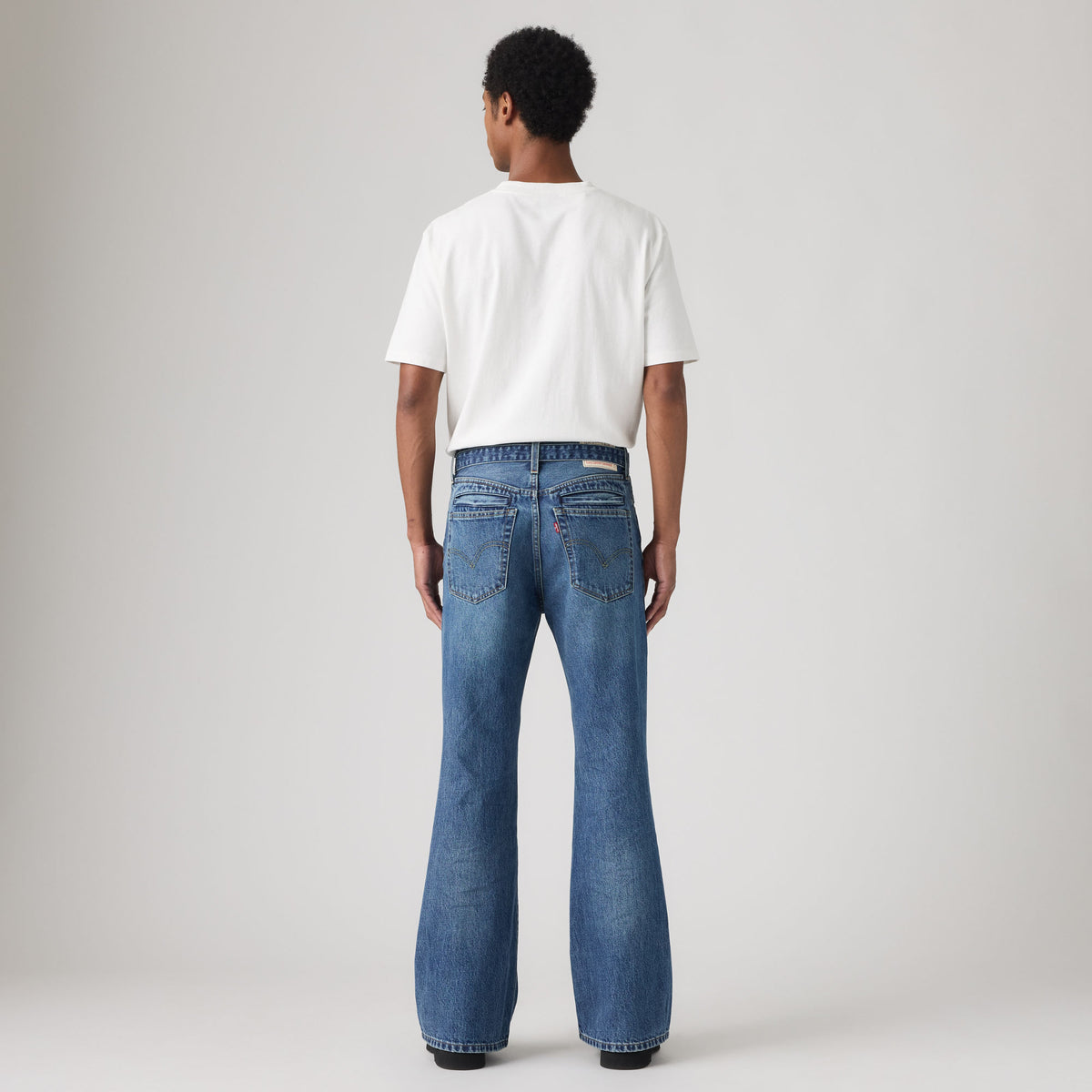 LEVI’S® X SACAI BELTED FLARE PANTS - VINTAGE BLUE
