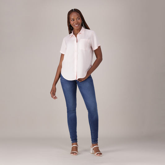 LEVI'S® WOMEN'S CURVY SKINNY  - MED INDIGO - WORN IN