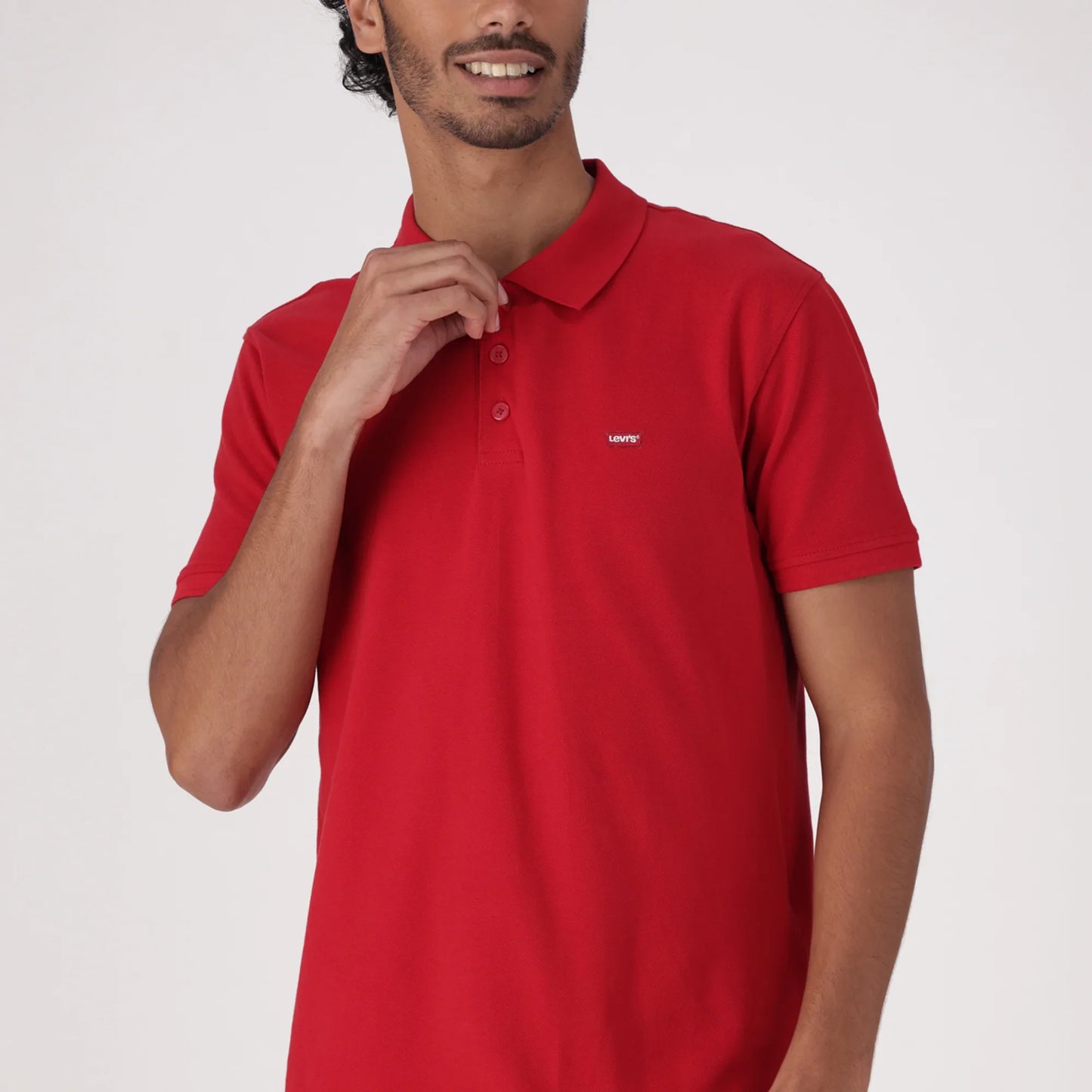 LEVI'S® MEN'S HOUSEMARK POLO SHIRT - RED