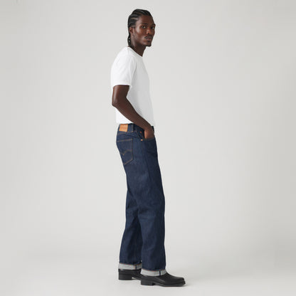 LEVI'S® MEN'S 501® ORIGINAL SHRINK-TO-FIT™ SELVEDGE JEANS - DARK WASH