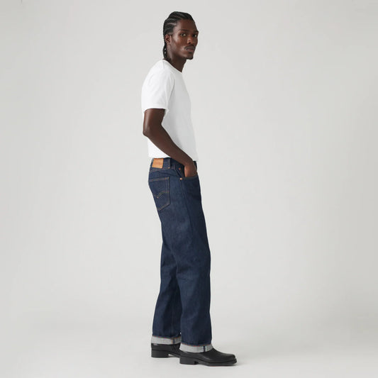 LEVI'S® MEN'S 501® ORIGINAL SHRINK-TO-FIT™ SELVEDGE JEANS - DARK WASH