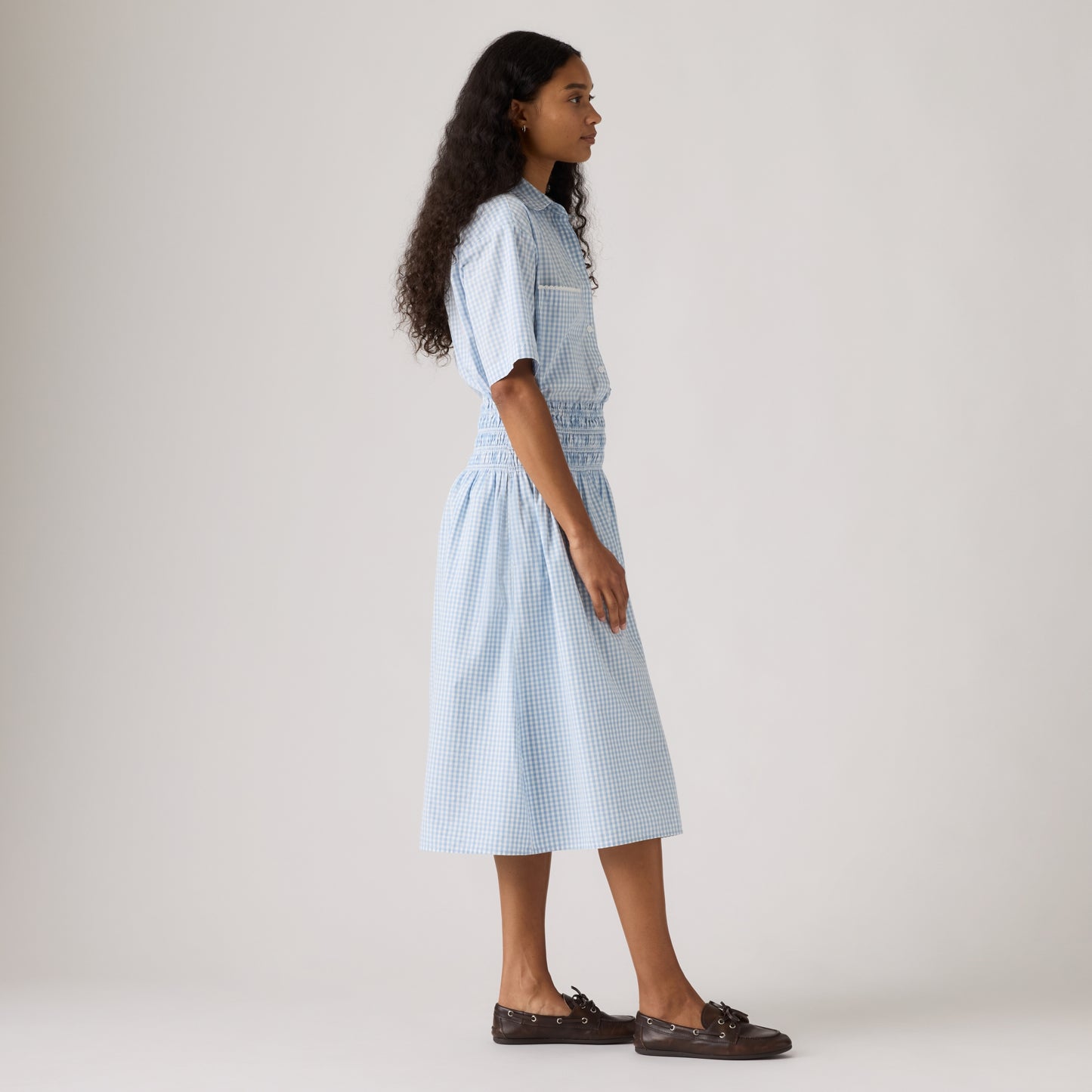 LEVI'S® EVERDEEN MIDI SKIRT - BLUE