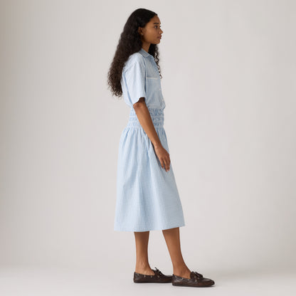 LEVI'S® EVERDEEN MIDI SKIRT - BLUE