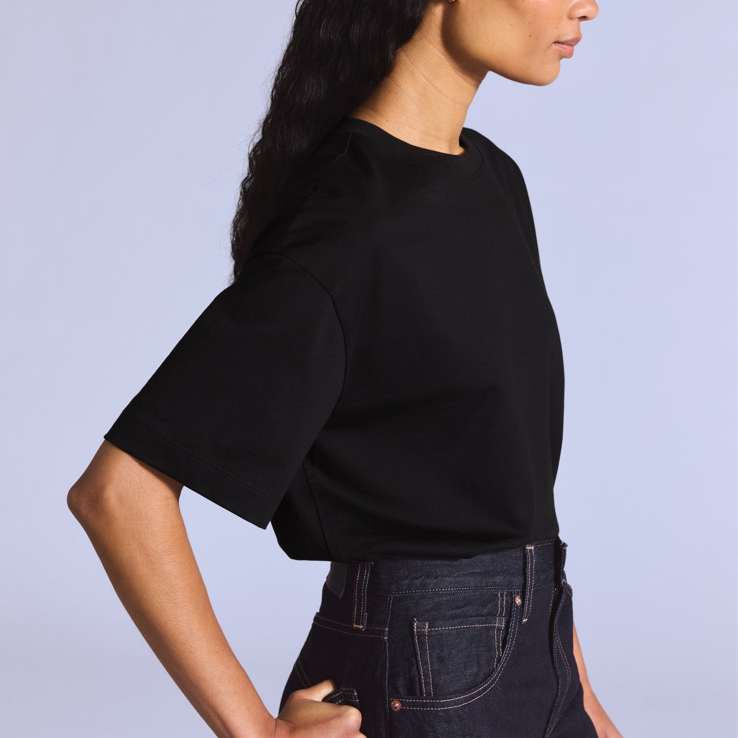 LEVI'S® BLUE TAB™ WOMEN'S DAILY TEE - BLACK