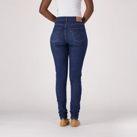 LEVI'S® CURVY HIGH-RISE SUPERSKINNY - DARK INDIGO - WORN IN