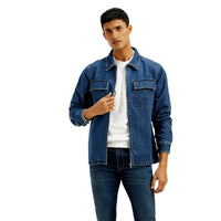 LEVI’S® MEN'S SOLID RELAXED FIT SHIRT - BLUE