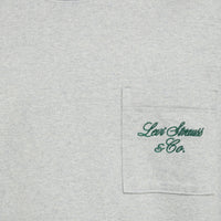 LEVI'S® MEN'S HALF-SLEEVE GRAPHIC POCKET T-SHIRT - GREY