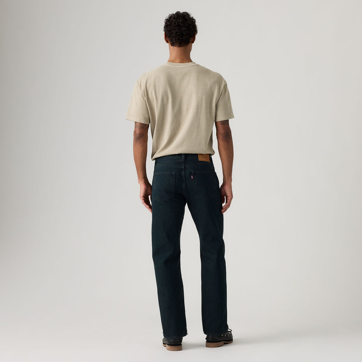 LEVI'S® MEN'S 555™ RELAXED STRAIGHT JEANS - BLUE-BLACK