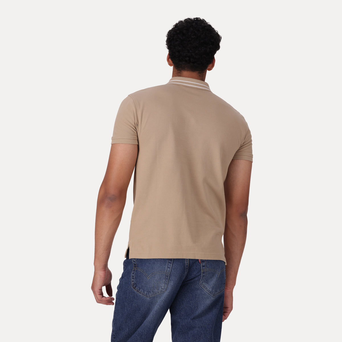 LEVI'S® MEN'S HOUSEMARK POLO SHIRT - TAN