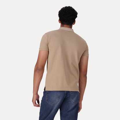 LEVI'S® MEN'S HOUSEMARK POLO SHIRT - TAN