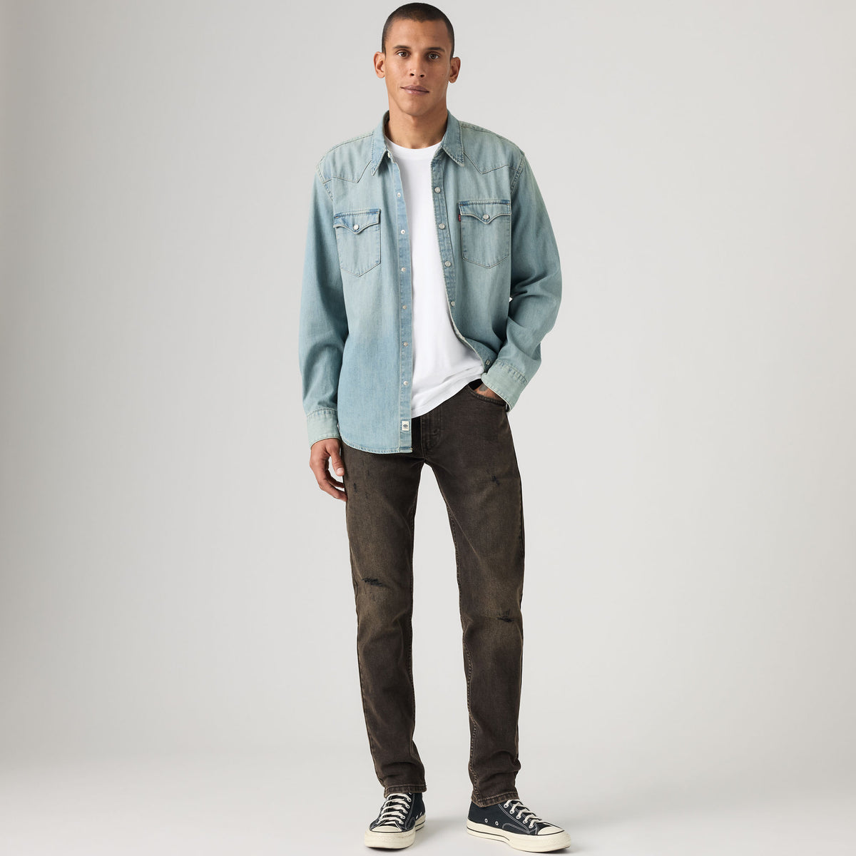 LEVI'S® MEN'S 512™ SLIM TAPER JEANS - BLACK