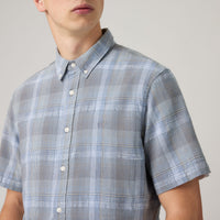 Levi's® Men's Short-Sleeve Authentic Button-Down Shirt - Blue