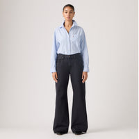 LEVI'S® WOMEN'S LOOSE BOOT JEANS - MED INDIGO - WORN IN