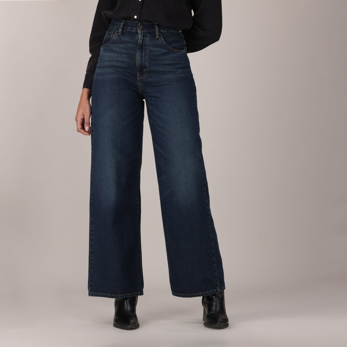 LEVI'S® WOMEN'S CINCH BAGGY JEANS - GREEN