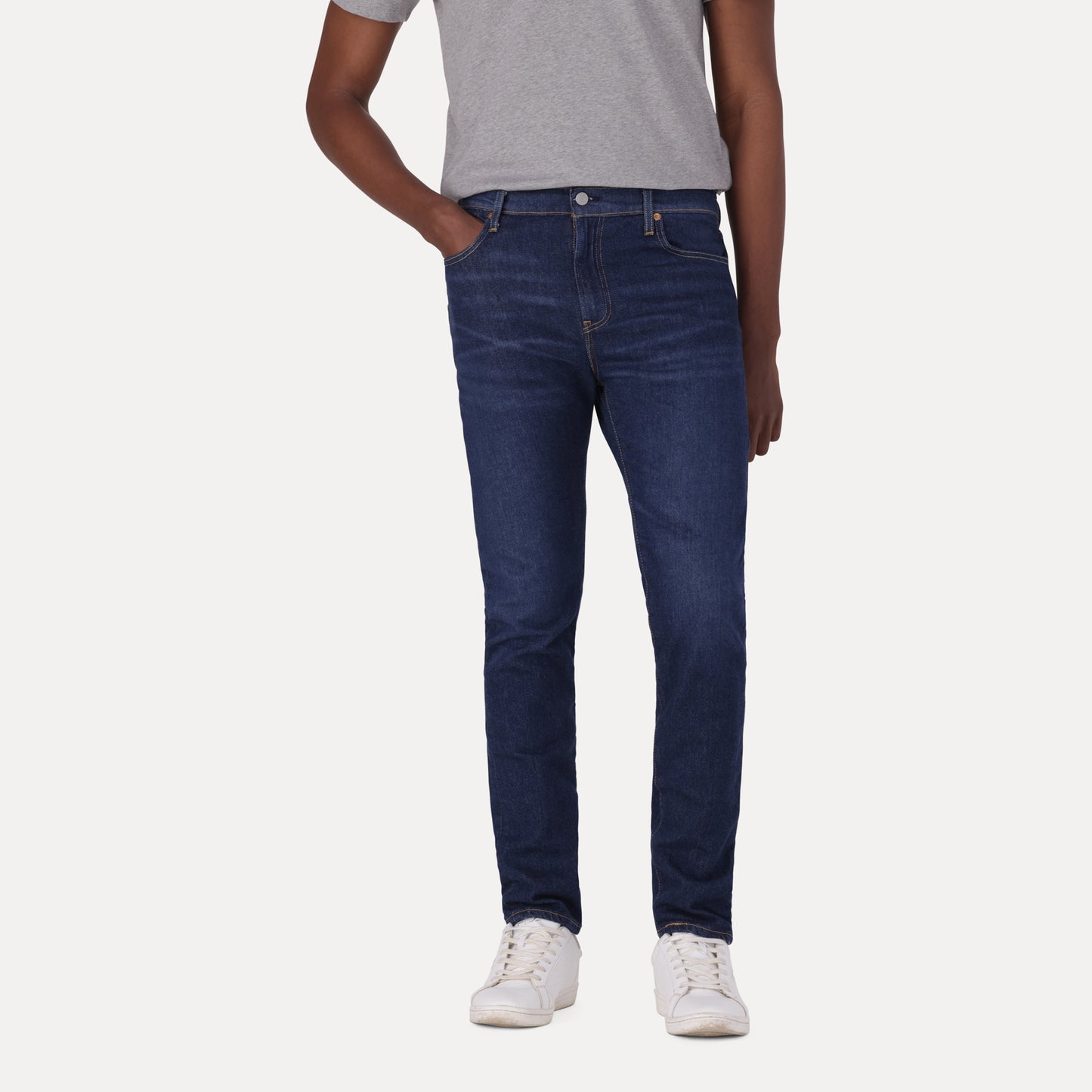 512™ SLIM TAPERED FIT JEANS - MED INDIGO - WORN IN