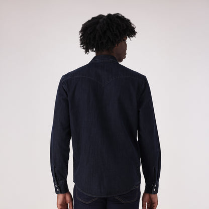 LEVI'S® MEN'S CLASSIC STANDARD FIT WESTERN SHIRT - BLUE