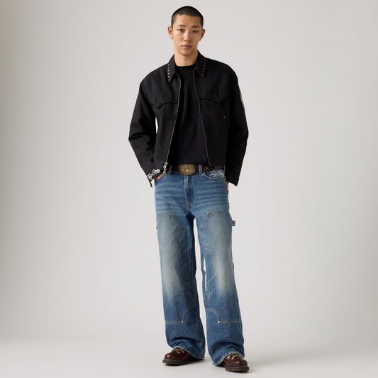 LEVI'S® X TOY STORY MEN'S WESTERN FLARE JEANS - MED INDIGO - WORN IN