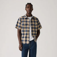 LEVI'S® MEN'S SHORT-SLEEVE DALTON WORKWEAR SHIRT - MULTI COLOUR