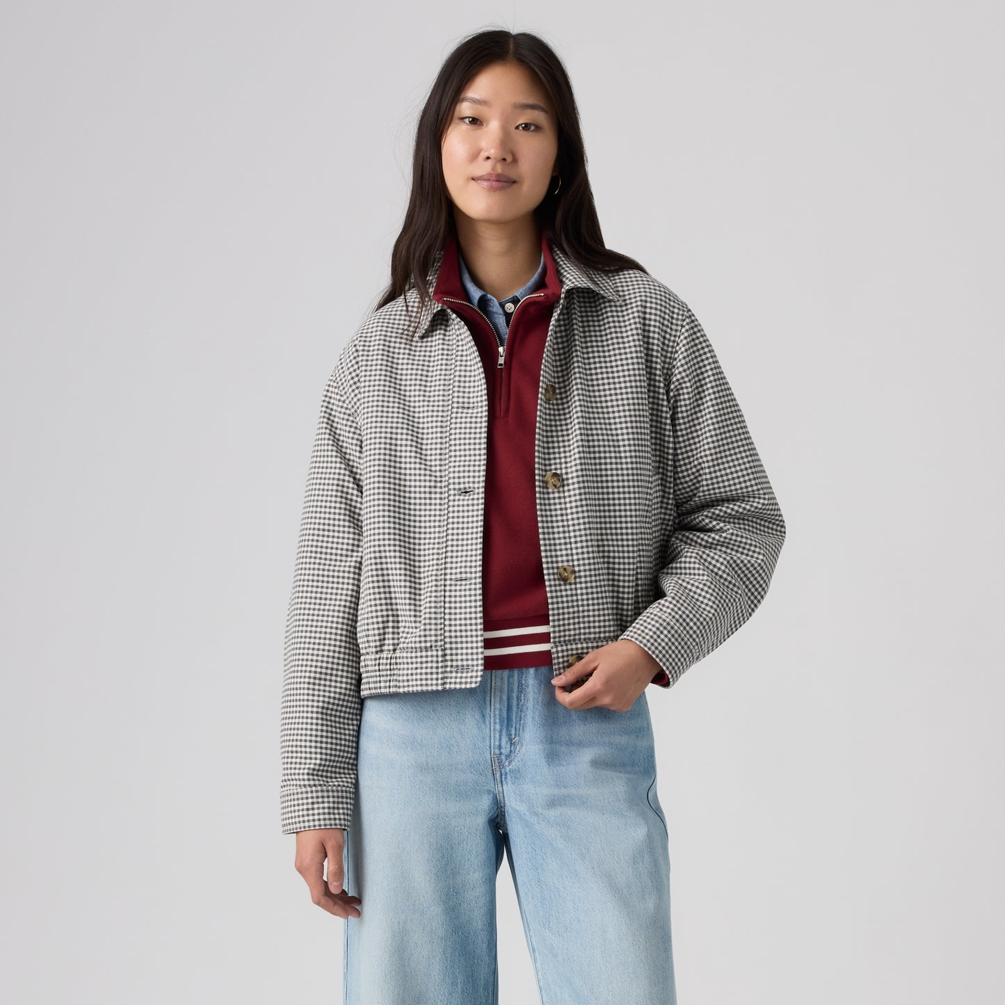 LEVI'S® WOMEN'S CHARLI WESTERN UTILITY JACKET - MULTI-COLOR