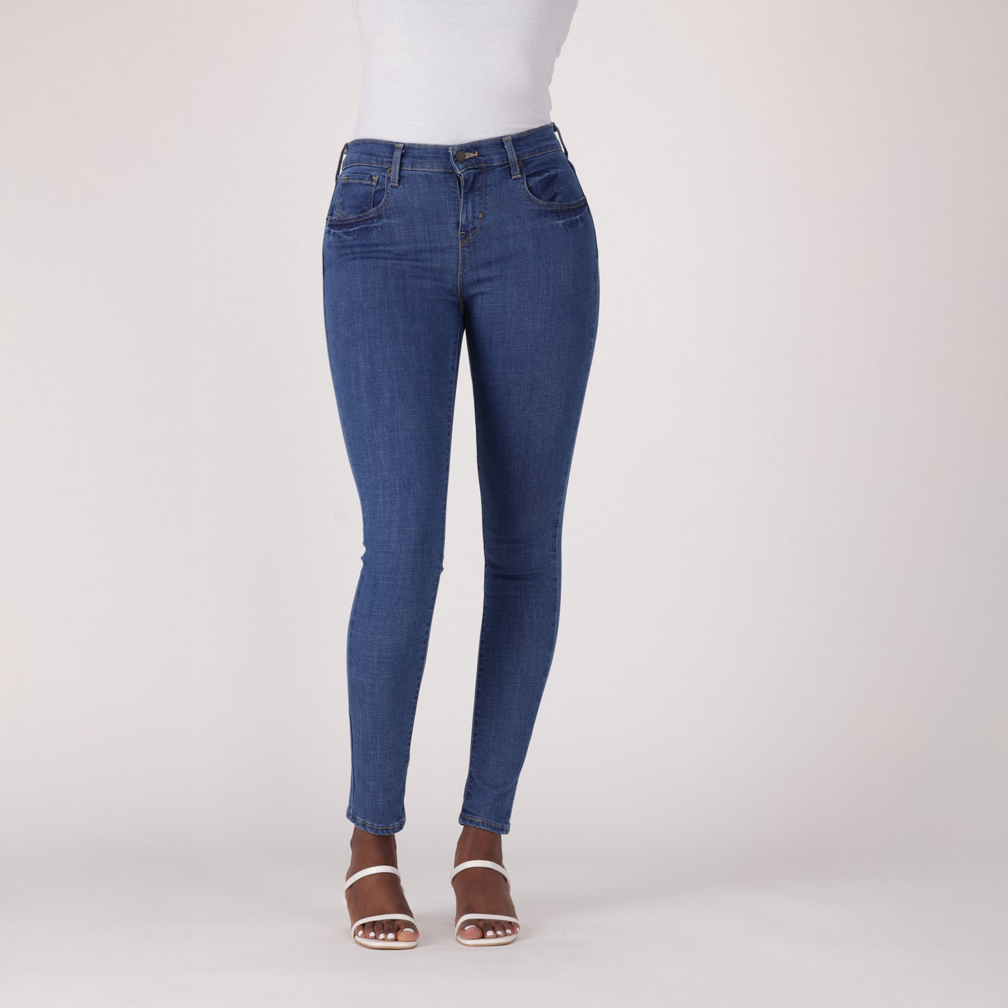 LEVI'S® WOMEN'S CURVY HIGH-RISE SUPER SKINNY - DARK WASH