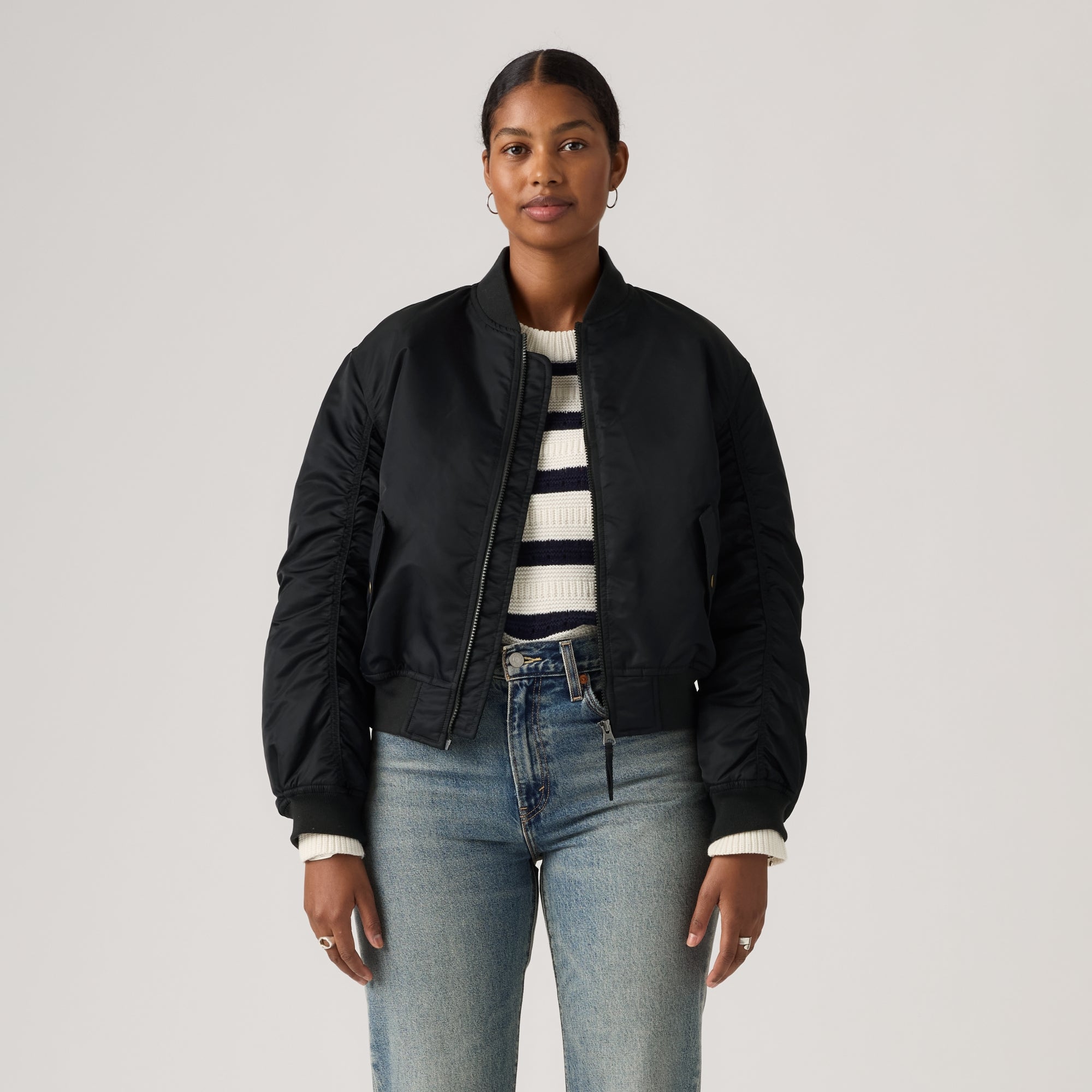 LEVI'S® WOMEN'S SCOUT WESTERN BOMBER JACKET - MULTI COLOUR