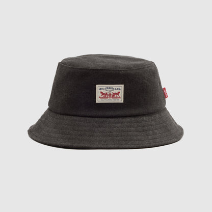 LEVI'S® MEN'S STRAUSS BUCKET HAT  - BLACK