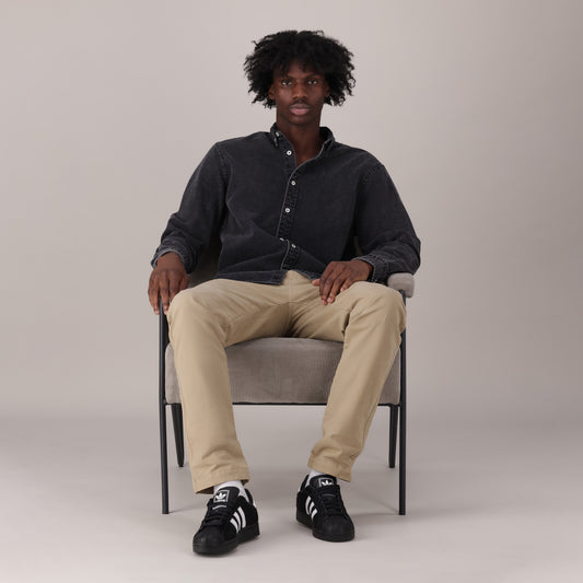 LEVI'S® MEN'S AUTHENTIC BUTTON-UP SHIRT - BLACK