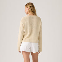 LEVI'S® WOMEN'S LAETITIA BOUCLE SWEATER - NEUTRAL