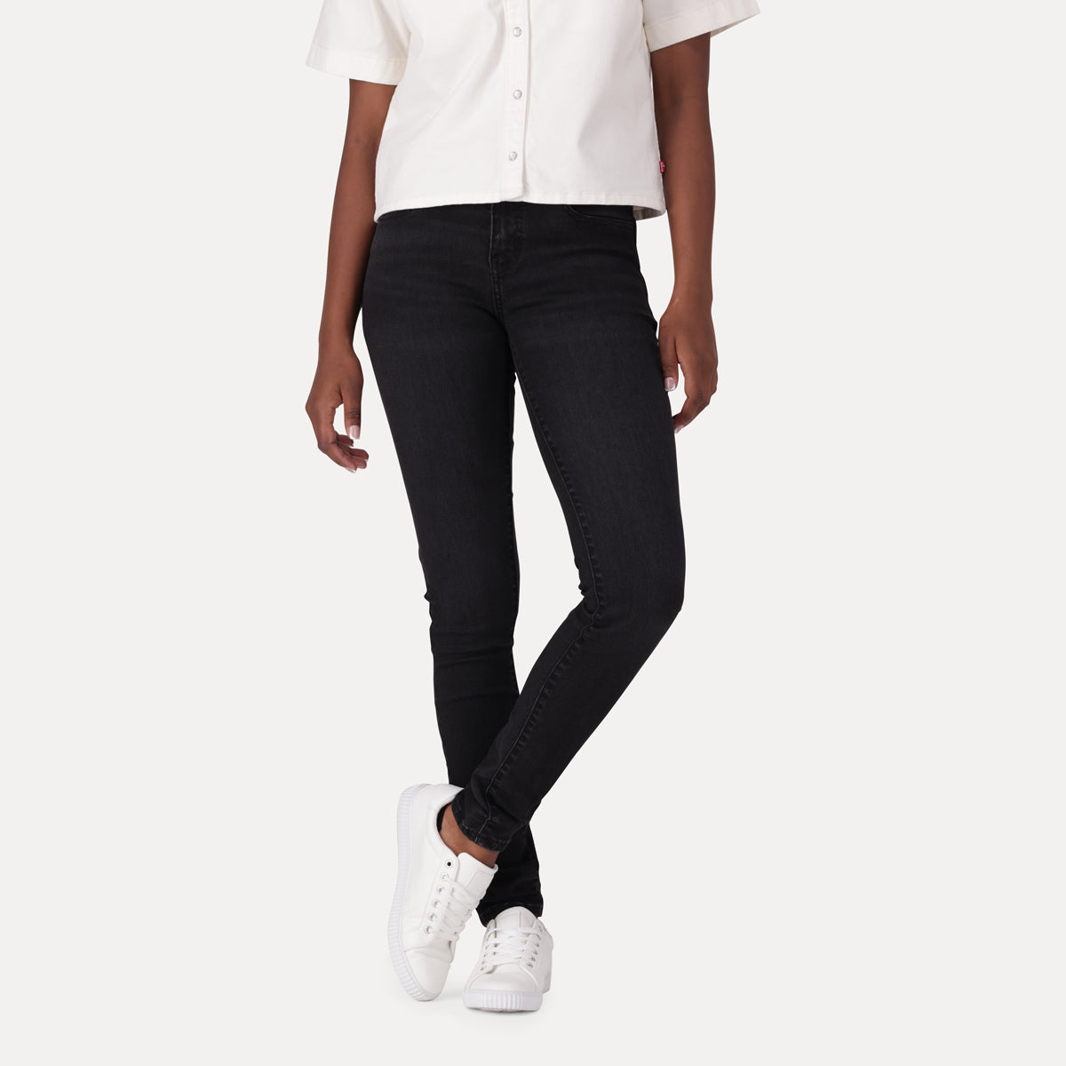 LEVI'S® WOMEN'S 720 HIGH-RISE SUPER SKINNY JEANS - BLACK