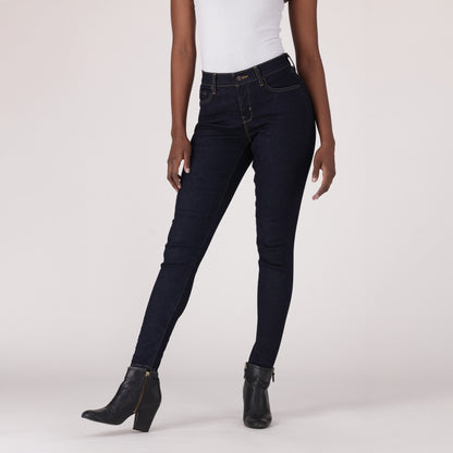 LEVI'S® WOMEN'S CURVY SUPER SKINNY - DARK INDIGO - FLAT FINISH